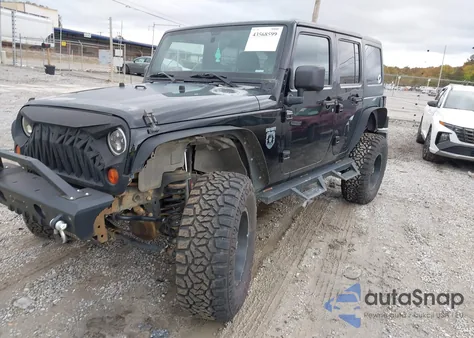 2011 Jeep Wrangler Unlimited Rubicon z USA, uszkodzony, nr VIN 1J4HA6H12BL585384